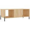 vidaXL Coffee Table Sonoma Oak 102x50x40 cm Engineered Wood