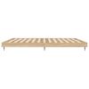 vidaXL Bed Frame without Mattress Sonoma Oak 120x200 cm Engineered Wood