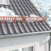 vidaXL Roof Snow Guard Steel