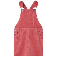 Kids' Overall Dress Corduroy Pink 104