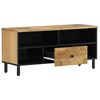 vidaXL TV Cabinet 100x33x46 cm Solid Wood Mango