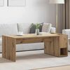 vidaXL Coffee Table Artisan Oak 101.5 x 50 x 37 cm Engineered Wood