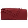 vidaXL Throw Blankets 24 pcs Bordeaux Red 200 x 150 cm Fleece