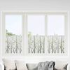 vidaXL Window Films 2 pcs Frosted Bamboo Pattern PVC