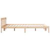 vidaXL Extra Long Bed Frame without Mattress 160x220 cm Solid Wood Pine
