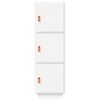 vidaXL Highboard White 34x40x108.5 cm Solid Wood Pine