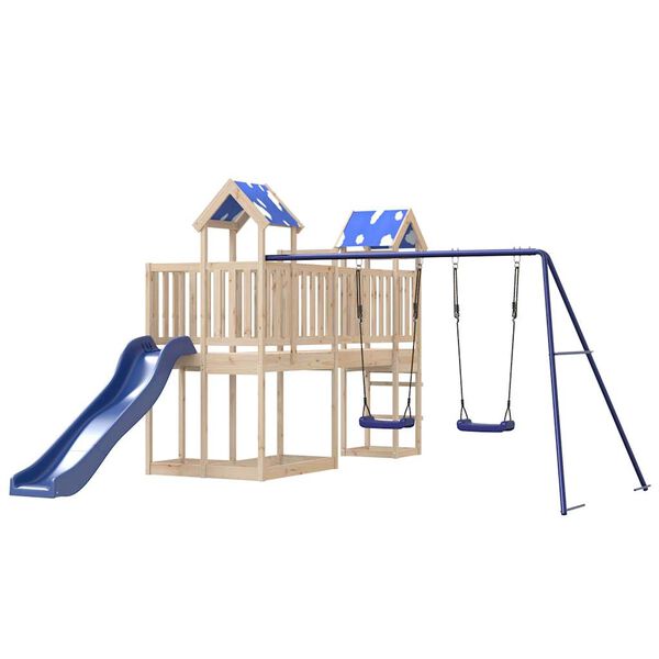 vidaXL Outdoor Playset Solid Wood Pine