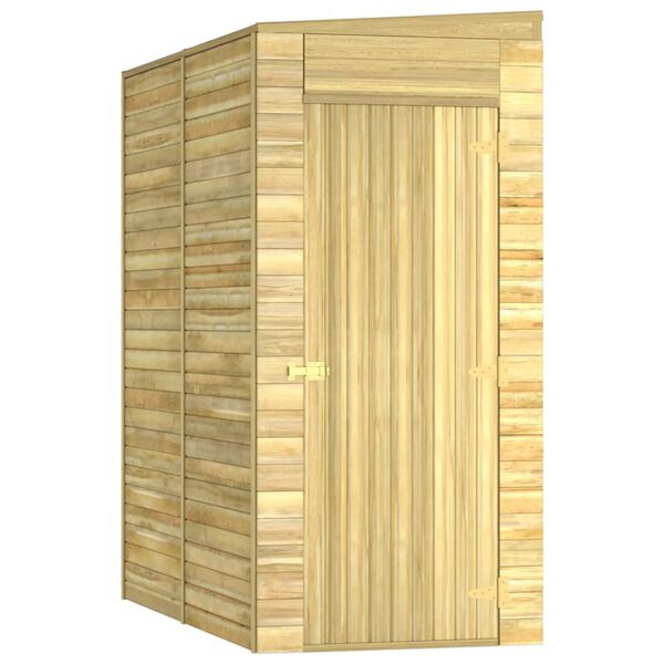 vidaXL Garden Storage Shed 100x210x218 cm Impregnated Pinewood