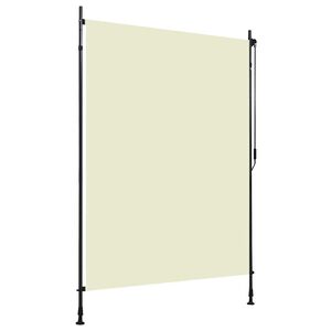 vidaXL Outdoor Roller Blind 150x270 cm Cream