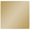 vidaXL Rain Shower Head Stainless Steel 30x30 cm Square Gold