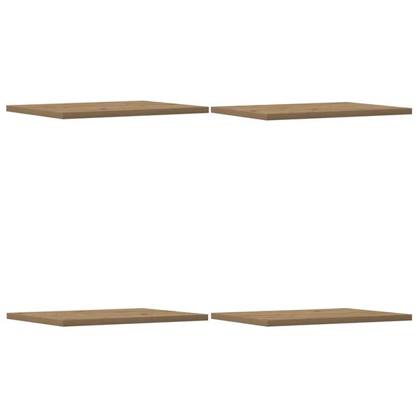 vidaXL Bookshelf Boards 4 pcs Artisan Oak 40x30x1.5 cm Engineered Wood