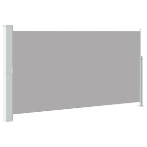 Patio Retractable Side Awning 160 x 300 cm Grey