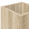 vidaXL Umbrella Stand Sonoma Oak 20 x 20 x 55.5 cm Engineered Wood