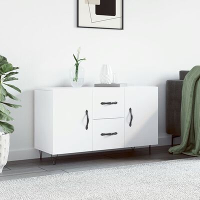 vidaXL Sideboard White 100x36x60 cm Engineered Wood