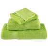 vidaXL Premium Bath Towels "SOLUND" 10 pcs Apple Green 100x150 cm 600 gsm