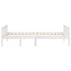 vidaXL Children's Bed without Mattress White 90x200 cm Solid Wood Pine