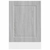 vidaXL Dishwasher Panel Porto Grey Sonoma 45x1,5x67 cm Engineered Wood