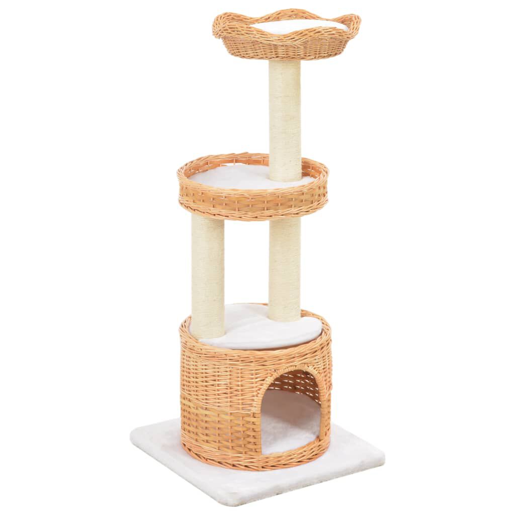 Handmade cat store scratching post