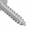 vidaXL Wood Screws 12 pcs Silver M3.5 x 20 mm Steel