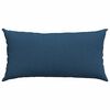 vidaXL Sofa Pillows 2 pcs Blue 80 x 40 cm Fabric