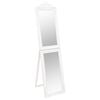 vidaXL Free-Standing Mirror White 45x180 cm