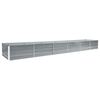 vidaXL Raised Bed | Grey | Galvanised steel | Large | Durable | Raised Bed