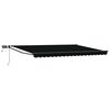 vidaXL Manual Retractable Awning with LEDs 4 x 3 m