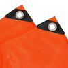vidaXL Tarpaulin 650g / m² Orange 3.5 x 5 m Canvas with PVC Coating