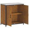 vidaXL Kitchen Storage with Shelf Rusty 90 x 50 x 92 cm Steel
