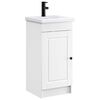 vidaXL Bathroom Vanity with Sink White 42 x 40 x 84.5 cm