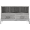 vidaXL TV Cabinet Grey Sonoma 80x36x50 cm Engineered Wood