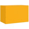 vidaXL TV Cabinet Mustard Yellow 67x39x44 cm Steel