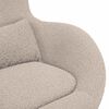 vidaXL Egg Chair Light Grey 63 x 73 x 90 cm Fabric