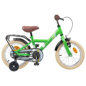 vidaXL Kids Bike 12 Inches for 2-4 Years Old Green