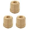 vidaXL Sisal Ropes 3 pcs 14 mm