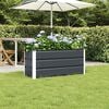 vidaXL Planter Anthracite 100 x 40 x 45 cm Steel