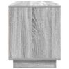 vidaXL TV Cabinet with LED Lights Grey Sonoma 100x41x50 cm