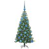 vidaXL Christmas Tree with 150 LEDs with Stand Green 120 cm PVC