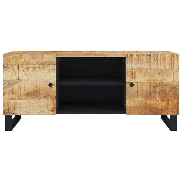 vidaXL TV Cabinet 105x33x46cm Solid Wood Mango