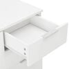 vidaXL Sideboard High Gloss White 107x35x80.5 cm