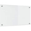 vidaXL Kitchen Backsplash 2 pcs Transparent 70 x 40 cm Tempered Glass