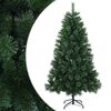 vidaXL Artificial Christmas Tree 120 cm PVC and Metal Green