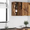 vidaXL Hanging Cabinet Riga Old Wood 20x29.5x60 cm Engineered Wood