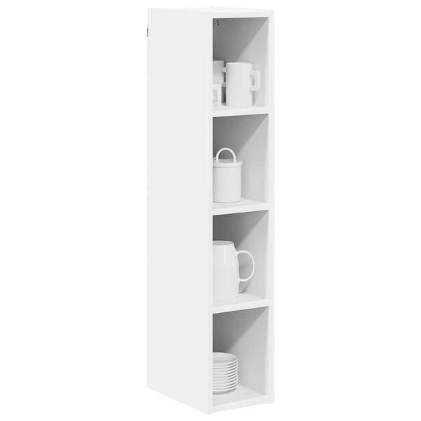vidaXL Hanging Cabinet White 20 x 29.5 x 100 cm Engineered Wood