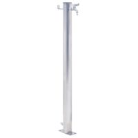 vidaXL Garden Water Column 40 cm Stainless Steel Round