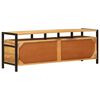 vidaXL Storage Cabinets Brown 110 x 30 x 40 cm Solid Mango Wood
