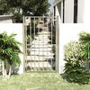 vidaXL Garden Gate 100x175 cm Stainless Steel