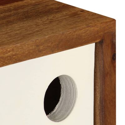 vidaXL Sideboard Solid Sheesham Wood 118x30x66 cm