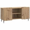 vidaXL TV Cabinet Artisan Oak 102 x 34.5 x 52 cm Engineered Wood