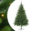 vidaXL Christmas Tree with 300 LEDs with Stand Green 180 cm PE